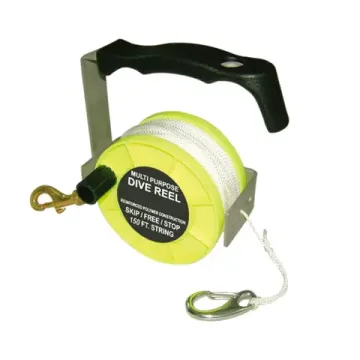 Пластиковая катушка Scubatech с алюминиевой ручкой 50 м