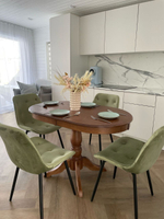 Кухонный нераздвижной стол "Консул" и 4 стула Феликс