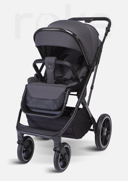 Peppy Коляска детская Tecla 2 в 1 Shadow Antrazit Chrome Edition (Графитовый)
