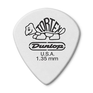 Медиаторы 72шт, 1,35мм, Dunlop 478R1.35 Tortex White Jazz III