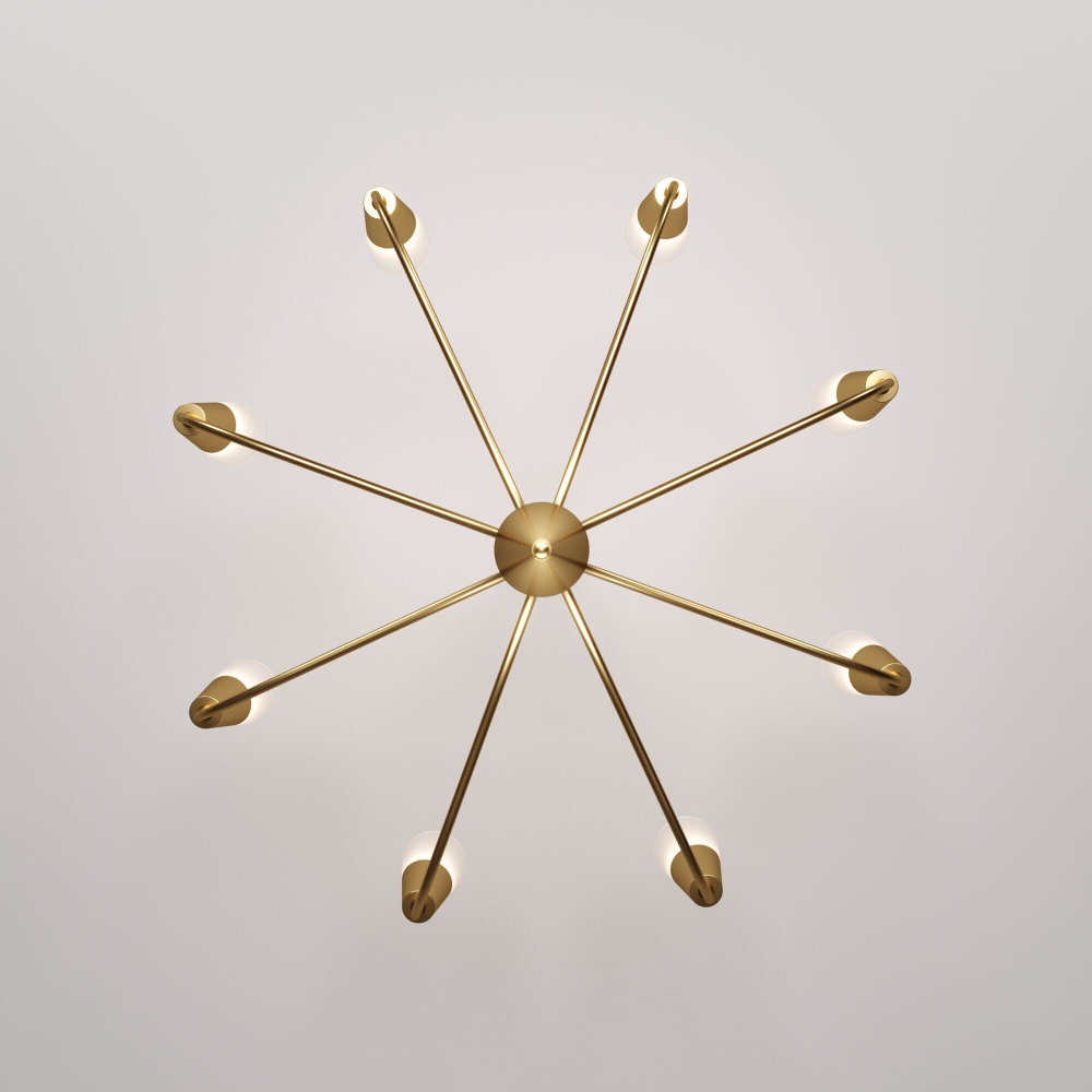 Умный подвесной светильник Rhyton 60167/8 латунь 60167/8 латунь