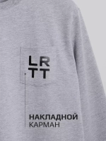 Лонгслив с длинным рукавом хлопковый