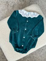 Велюровый ромпер Bebe Organic, 80