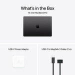 Ноутбук Apple MacBook Pro 14', M4 16 GB RAM, 512 GB SSD, Space Black