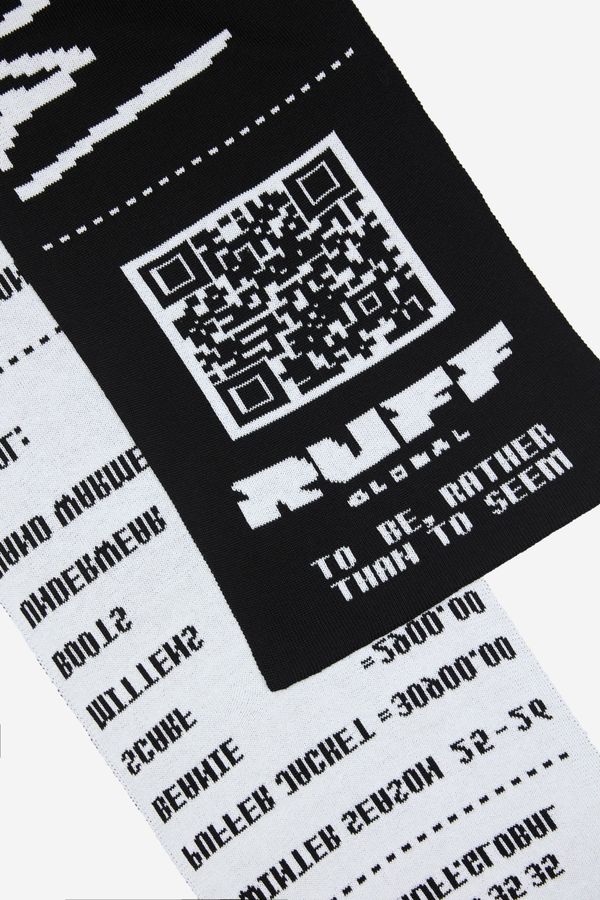 Шарф Cashier's Cheque черный - фото 8