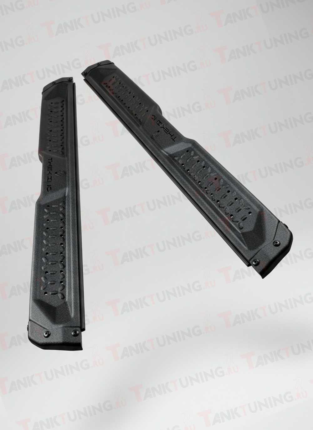 Пороги усиленные алюминиевые Tank 300