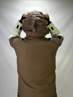 Комбинезон COOLZONE VETER коричневый/принт гора/белый