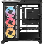 Корпус Corsair Frame 4500X RS-R ARGB, Midi-Tower, E-ATX, ATX, mATX, mITX, Black, без БП