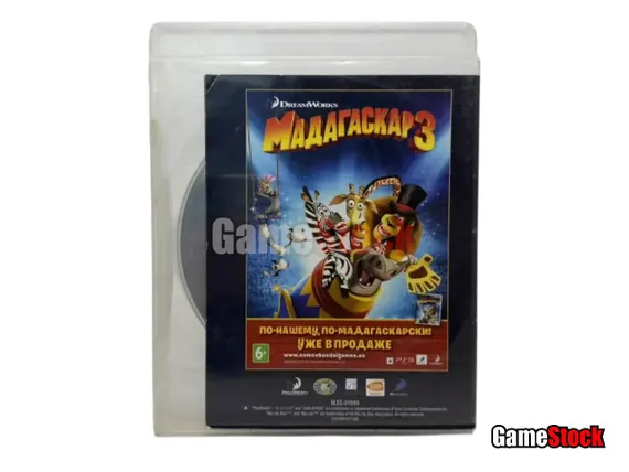 PS3 Мадагаскар 3 Без обложки (Б/У, Русские субтитры, BLES-01624)