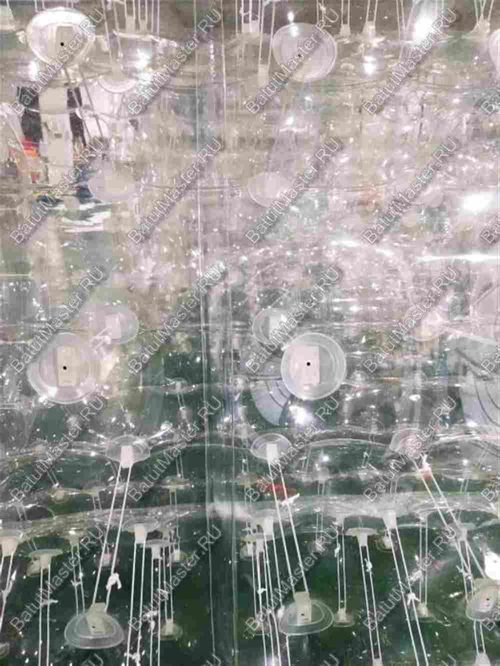 Аттракцион Водный роллер "Прозрачный" ТПУ, 2.6*2.2*2.2 м