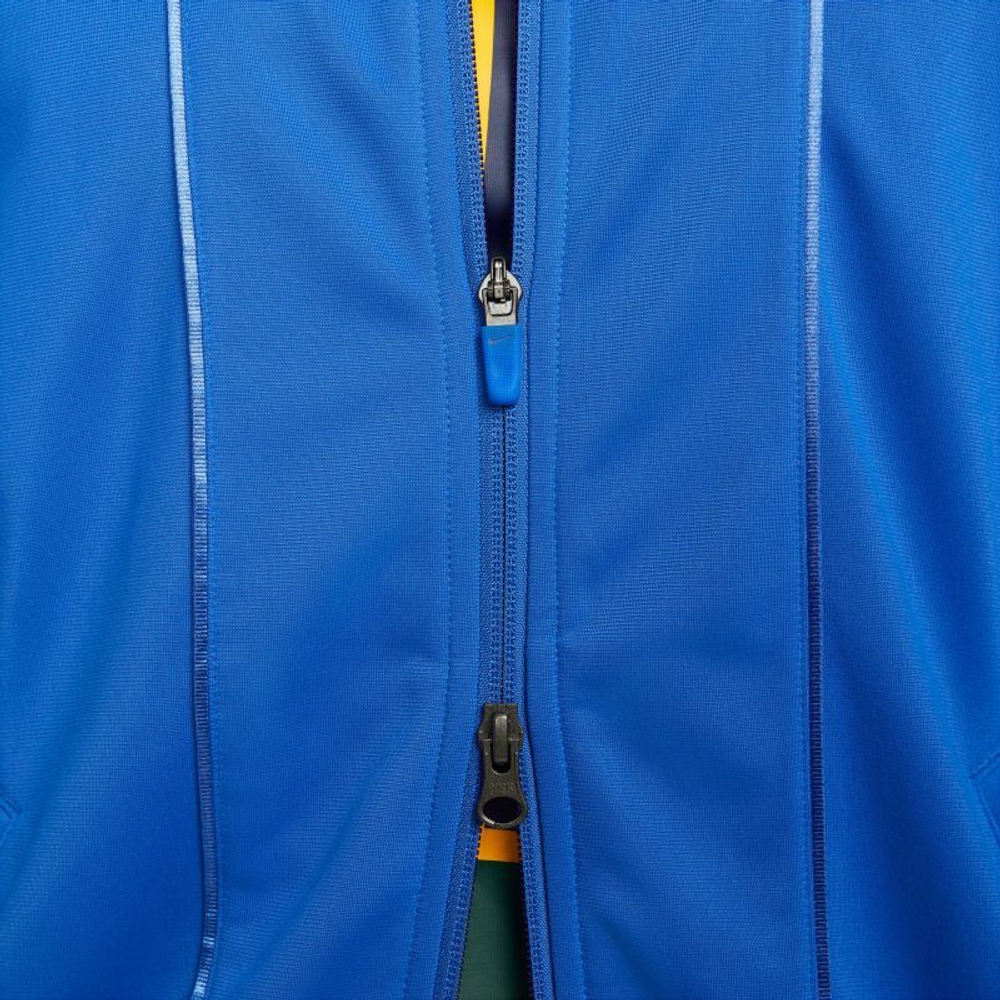 Мужская теннисная кофта Nike Court Heritage Suit Jacket - небесный