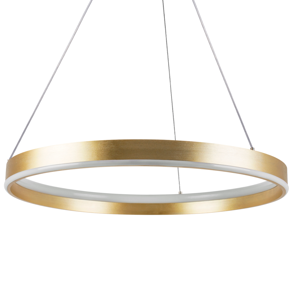 736402 Люстра ROTONDA 91W LED 4823LM 120G ЗОЛОТО 3000-6000K