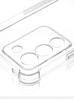 Чехол ROSCO для Vivo V29e (арт.VV-V29E-HARD-TPU-TRANSPARENT )