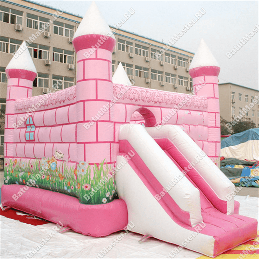 Коммерческий надувной батут "Замок принцессы"
