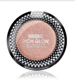 Тени для век компактные Lux Visage RICH GLOW 5 тон Peach vanilla
