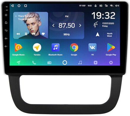 Магнитола Volkswagen Jetta 5 2005-2010 (климат 2) - Teyes SPRO+ Android 10, ТОП процессор, 4-32, SIM-слот