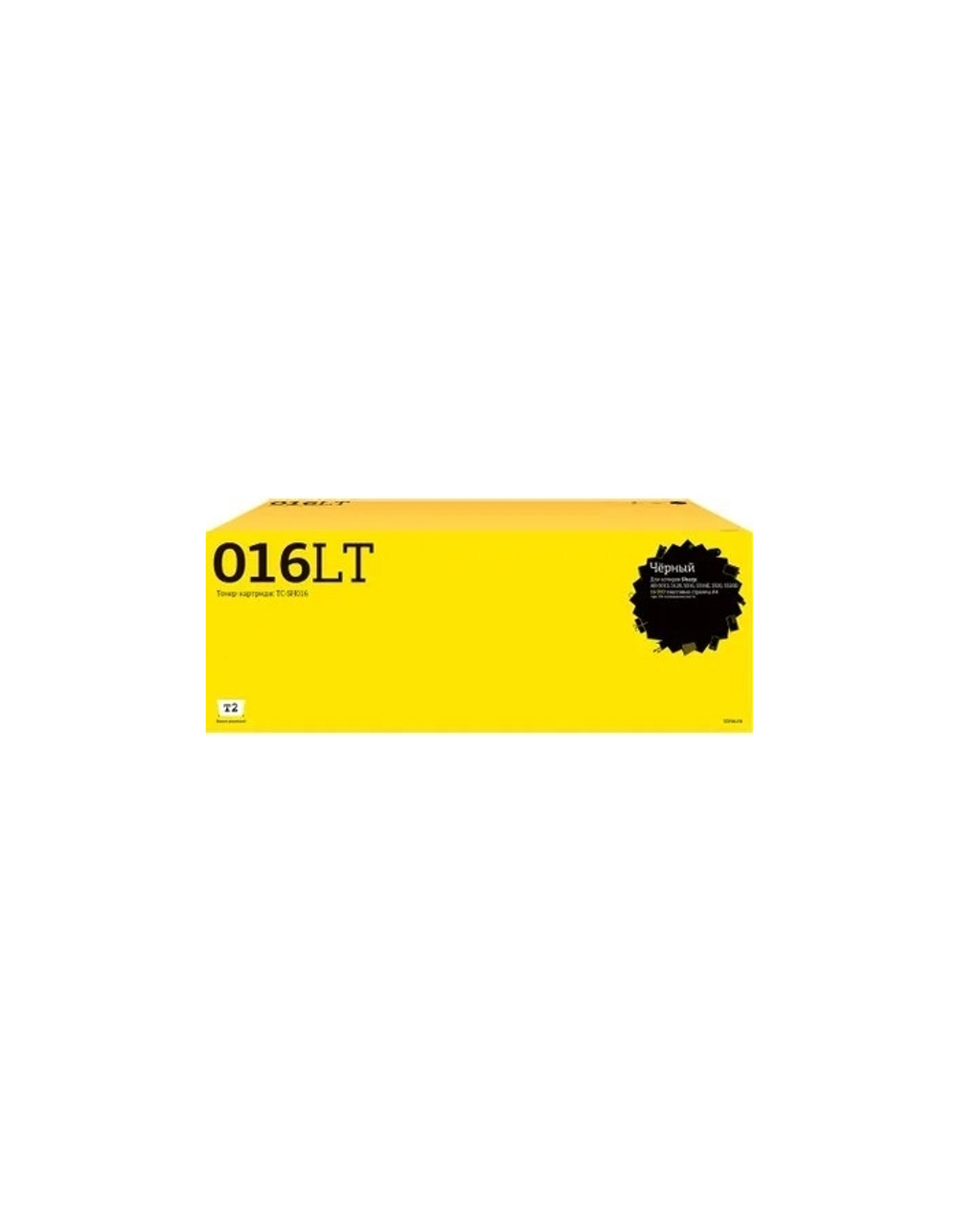Тонер T2 AR-016T / LT Тонер-картридж (TC-SH016) для Sharp AR-5015 / 5120 / 5316 / 5316E / 5320 / 5320D , черный 16000 стр.