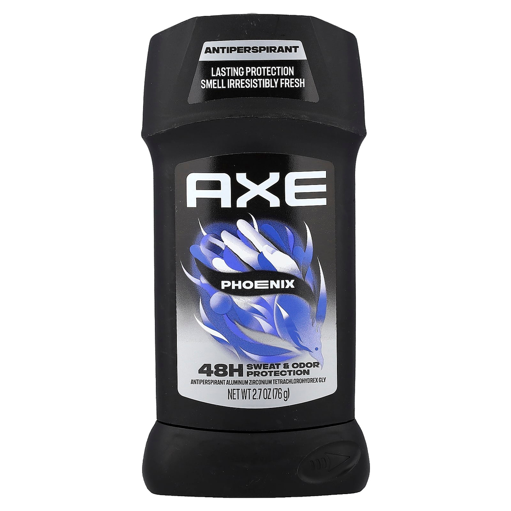 AXE, Phoenix, антиперспирант, защита от пота и запаха на 48 часов, 76 г (2,7 унции)
