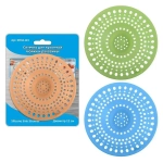Ситечко для кухонной мойки и раковины. силикон. (диам. 12см) 3цв