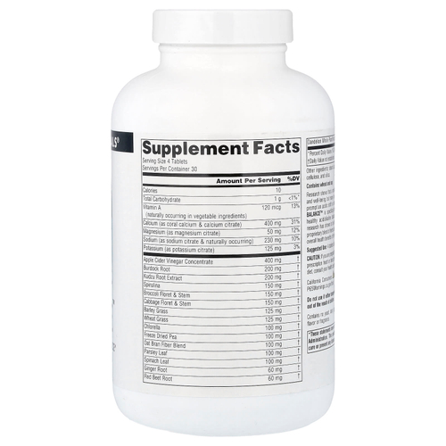 Source Naturals, Alkaline Balance™, 120 таблеток