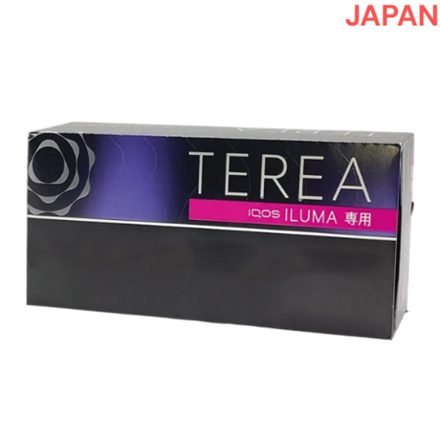 Стики Terea Black purple menthol - крепкий табак с ягодами и ментолом (Япония) (блок - 10 пачек)
