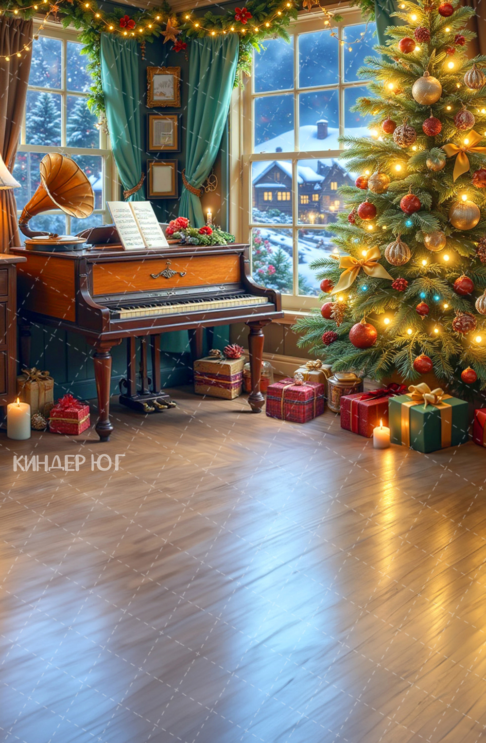 Фотофон "Рождественская симфония" арт. ФФ907-63