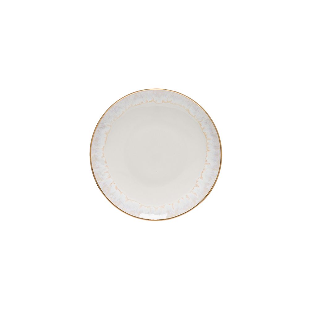 Тарелка, white, gold, 16,7 см, TA604-WGD