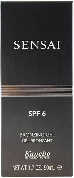 Sensai Bronzing Gel SPF 6 - тонизирующий гель, 50 ml