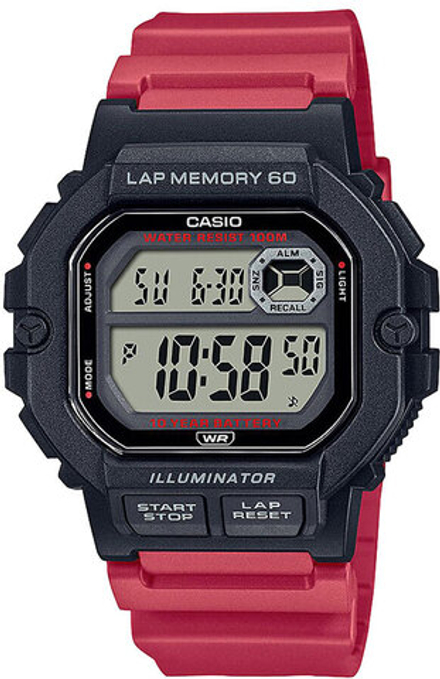 Мужские наручные часы Casio WS-1400H-4A