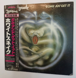 Винтажная виниловая пластинка LP Whitesnake Come An Get It (Japan 1981)