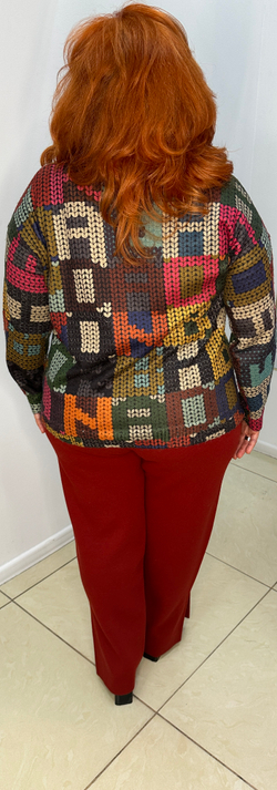 Трикотажные женские брюки