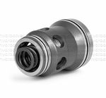 LC50B20D7X/V - Логический клапан (патрон) Ду50, соотношение площадей B = 14.3:1 (кольцо = 7%), давление открытия 2 бар, D = c демпфером, уплотнение V = FKM