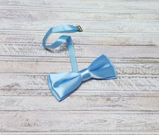 Галстук бабочка классика, лайм глянец