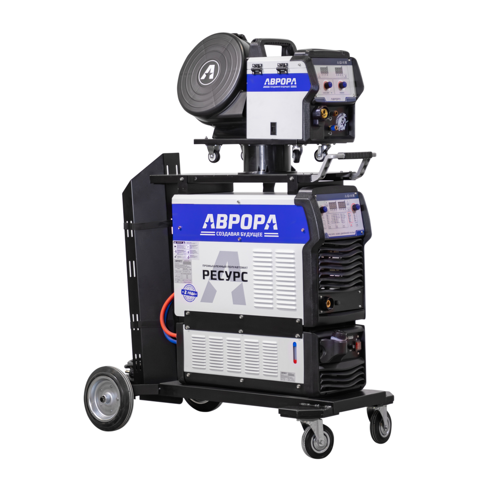 Индустриальный инверторный сварочный полуавтомат АВРОРА Ресурс 3500 ДВОЙНОЙ ПУЛЬС + аттестат НАКС