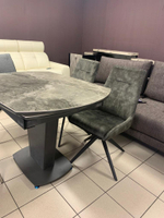 Стул DC-2211 темно зеленый ADORE17/черный