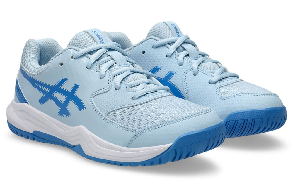 детские Кроссовки теннисные Asics Gel-Dedicate 8 GS - небесный