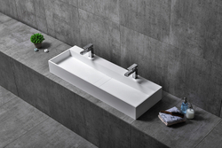 Раковина Abber Stein 120 AS2642 Белая матовая