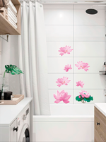 Наклейки "Лотосы"