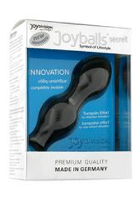 Чёрные вагинальные шарики Joyballs Secret