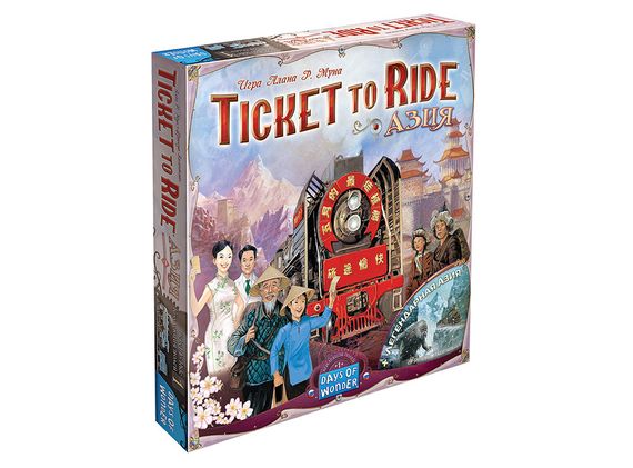 Игра &quot;Ticket to Ride: Азия&quot;