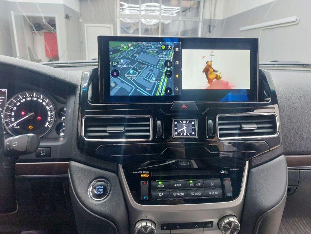 Магнитола для Toyota Land Cruiser 200 2015-2021 (с JBL и 360) - Radiola RDL-LC200-High монитор 12.3" на Android 12, 8/128Гб, CarPlay, 4G SIM-слот