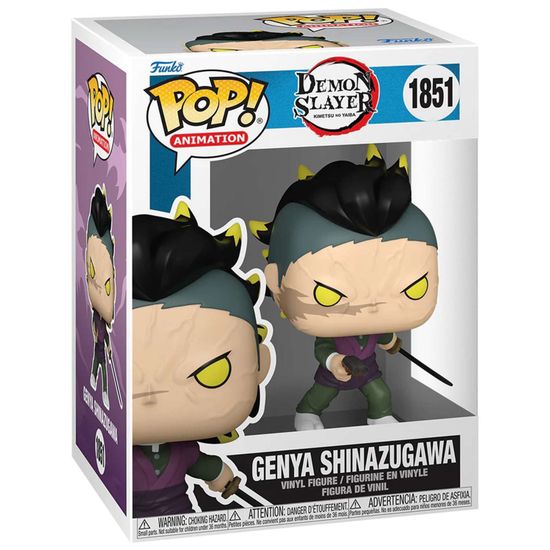 Фигурка Funko POP! Animation Demon Slayer Genya Shinazugawa (Demon Form) (1851) 85328 / Фигурка Фанко ПОП! по мотивам аниме "Клинок, рассекающий демонов", Генья Шинадзугава