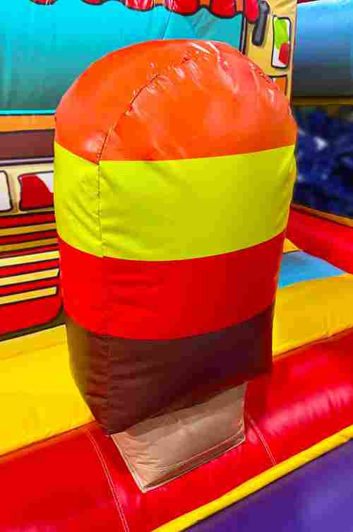 Коммерческий надувной батут «Мороженое 3», 5*5*3,5 м