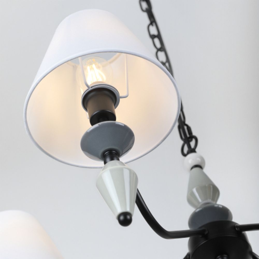 Люстра Rivoli Alisia 2096-305 5 х Е14 40 Вт классика