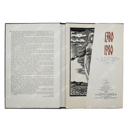 [Автограф художника] Харламов С. На поле Куликовом : гравюры художника, 1980.
