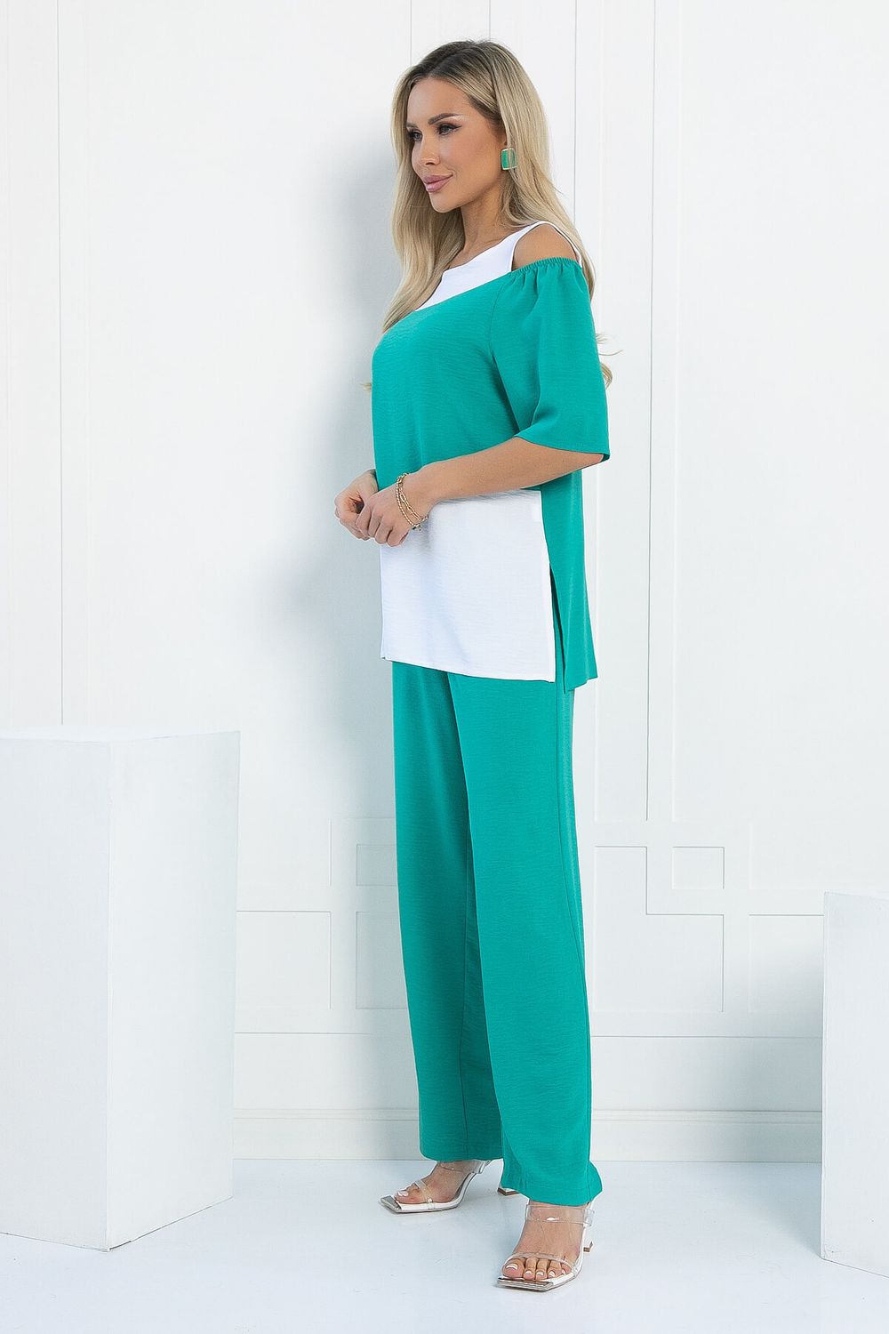 Костюм Аурика (зеленый) К13029-8М LT Collection