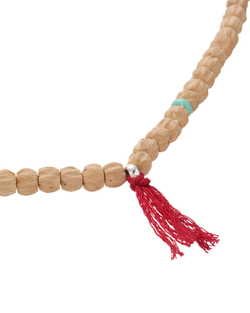 Подвеска на сумку, натуральные бежевые камни