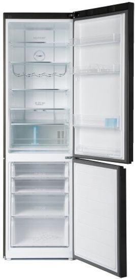 Холодильник Haier C2F 637 CGB(G) черное стекло