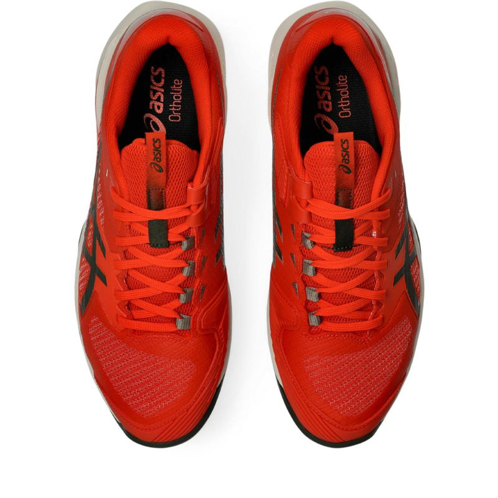 Теннисные кроссовки Asics Solution Speed FF 4 - cherry tomato/vintage khaki