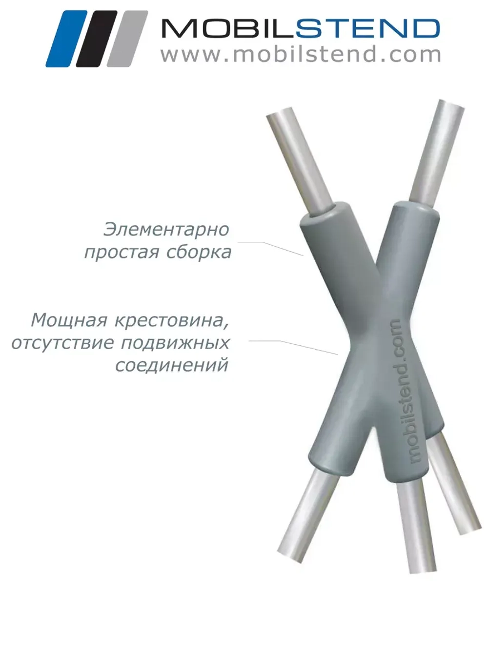 Мобильная стойка для баннера